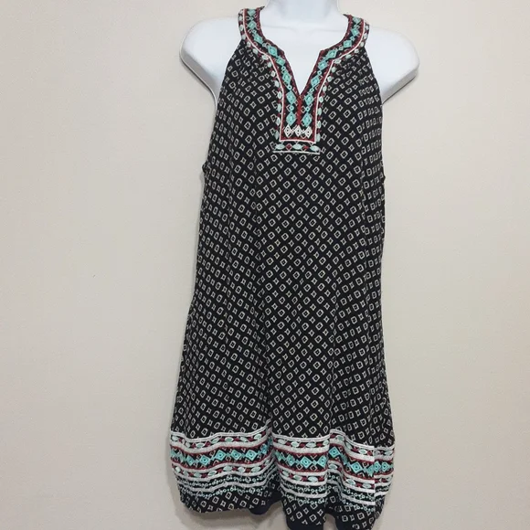 Anthropologie THML faye embroidered halter summer dress womens in size L - Picture 10 of 10